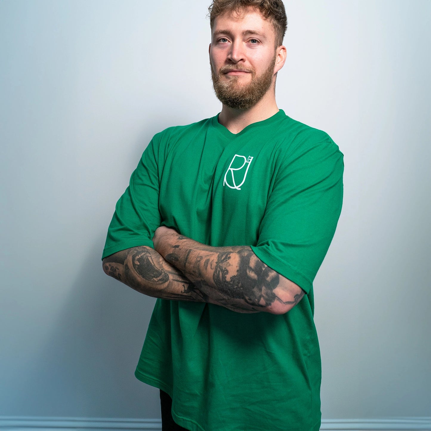 Rise_up_fit_oversized_t-shirts_in_Green