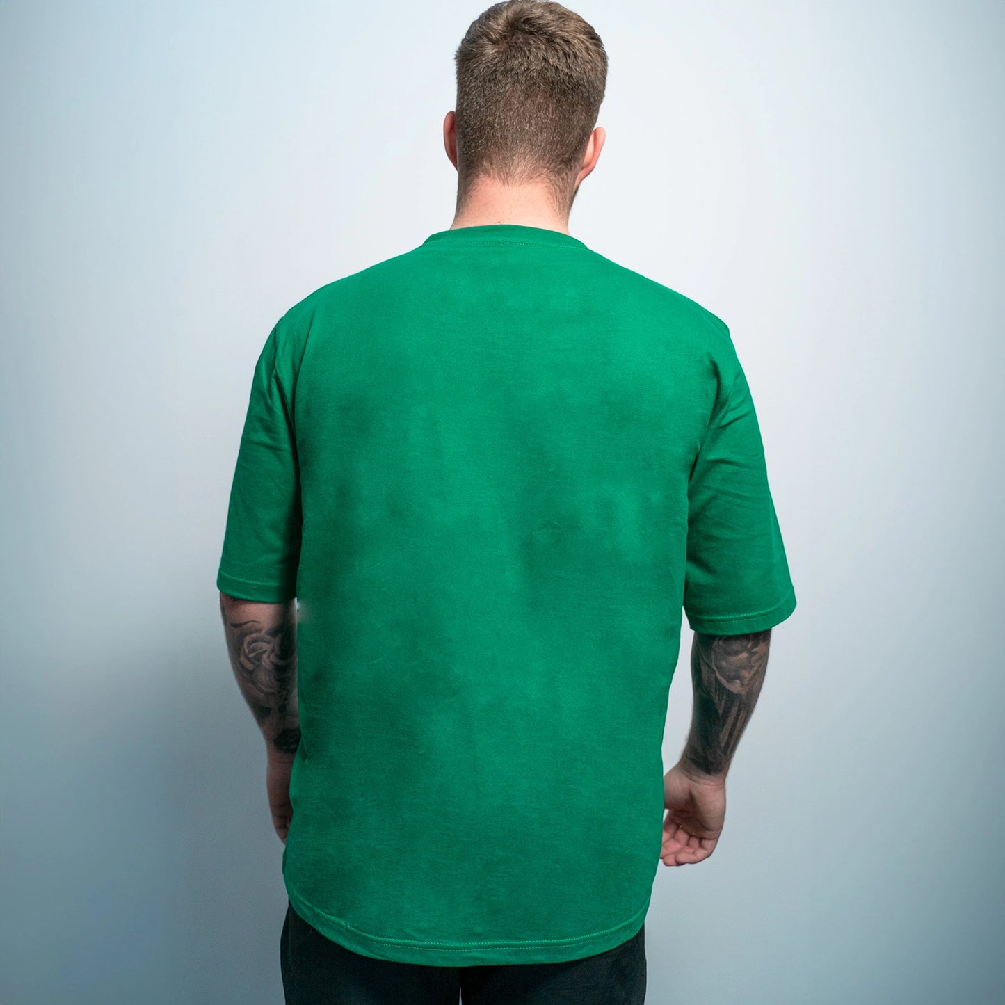 Rise_up_fit_oversized_t-shirts_in_Green_Back