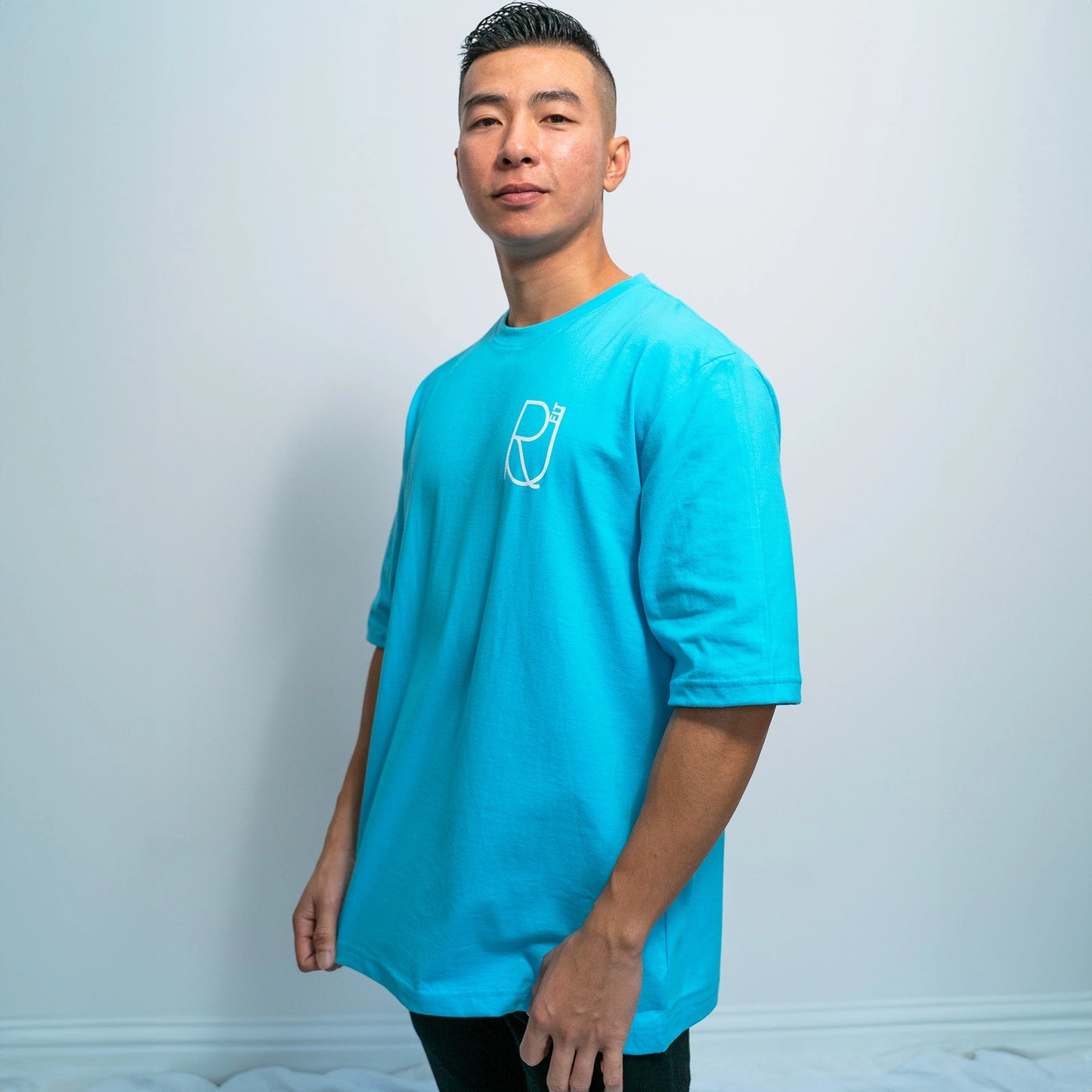 Signature Blue Oversized T-shirt